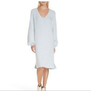 Wool sweater dress
